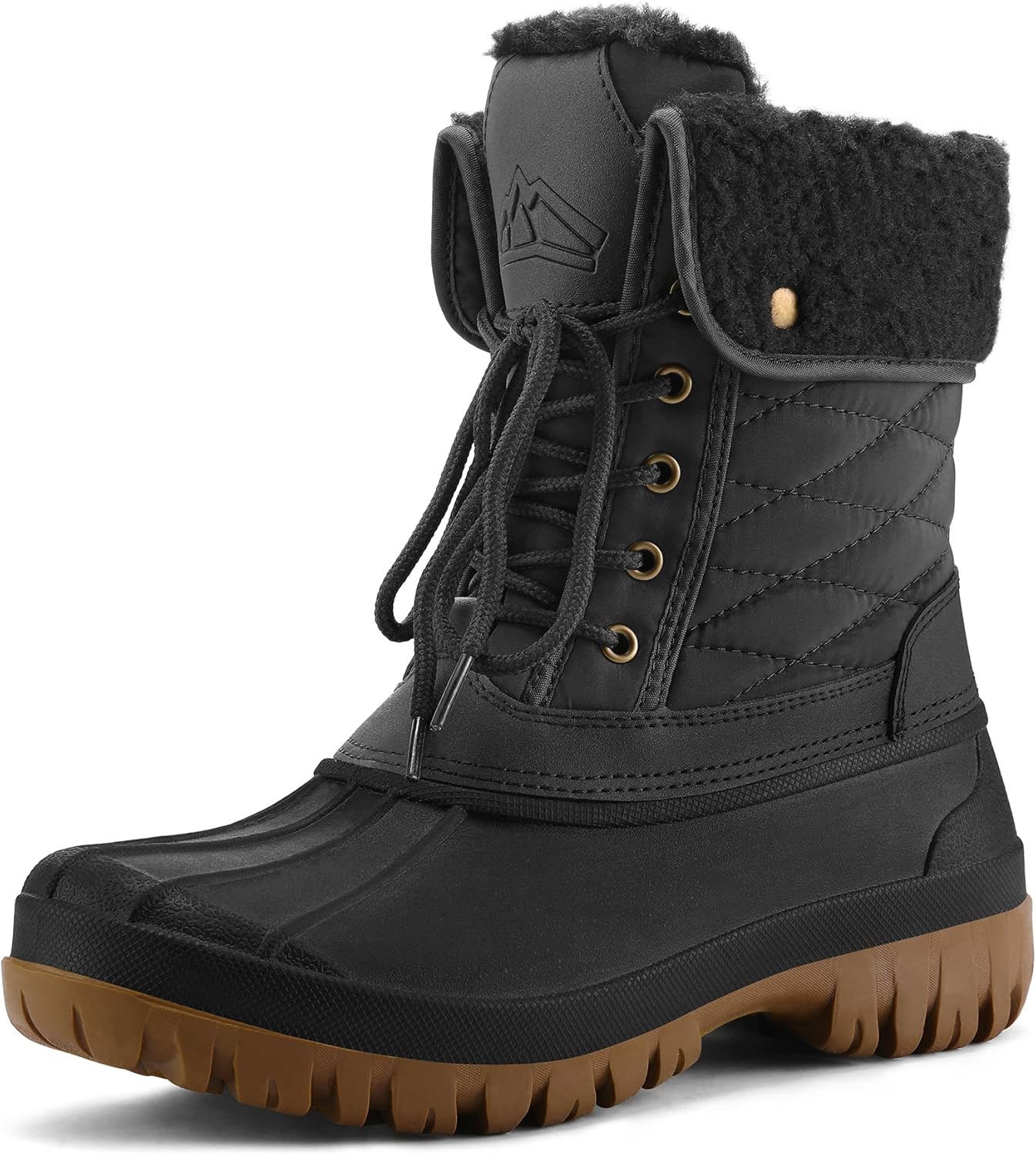 mysoft Women's Waterproof Snow Boots for Cold Weather Comfort