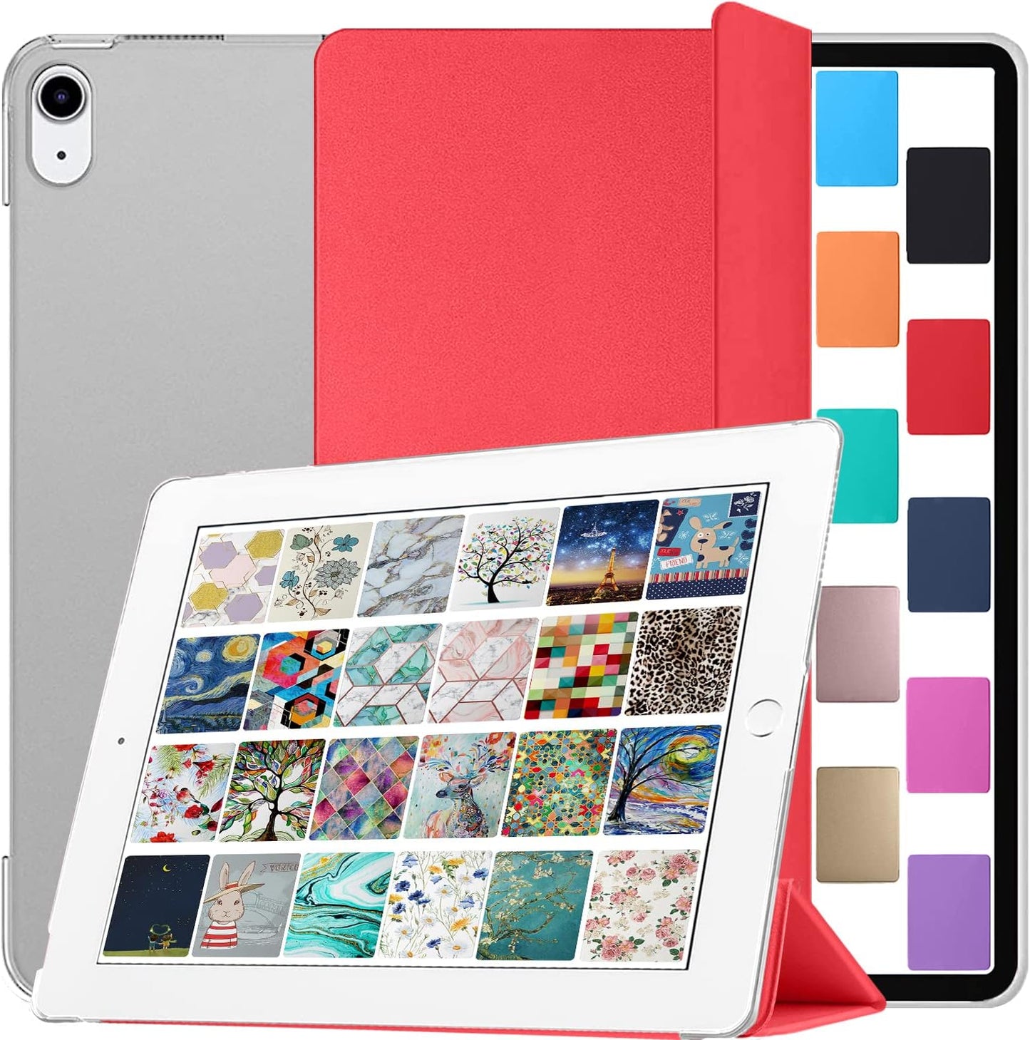 DuraSafe Cases for iPad Mini 6 Gen 2021 - Ultra Slim Red Cover