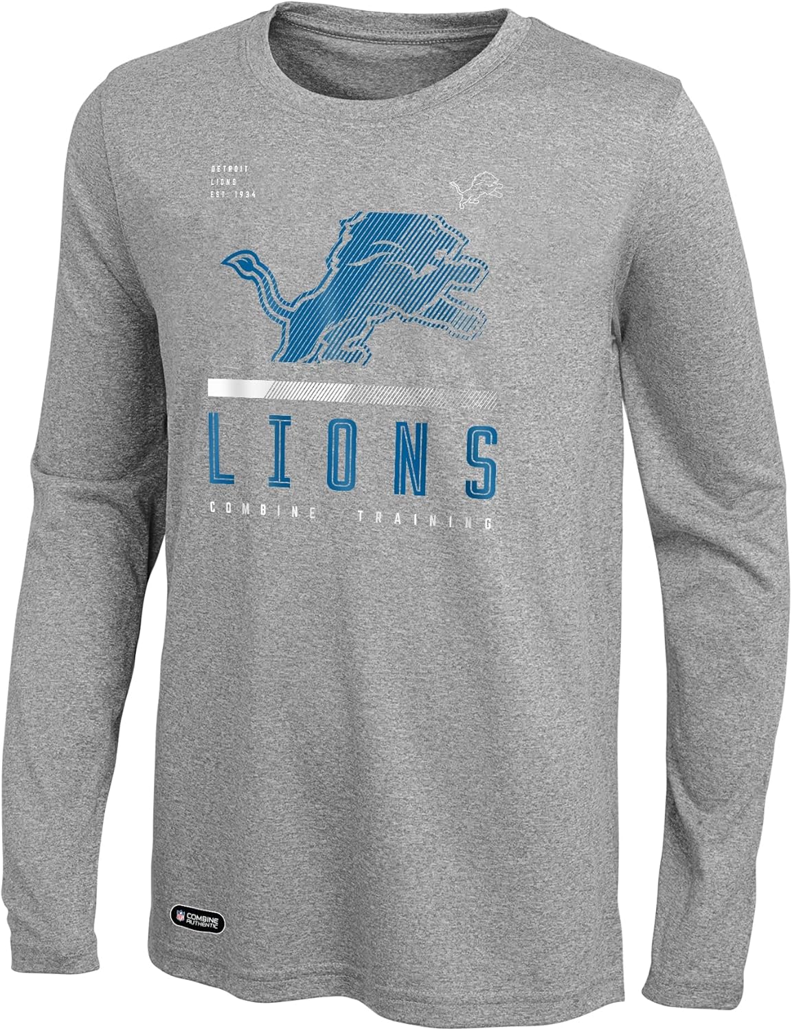 Outerstuff NFL Men's Red Zone Long Sleeve Performance Tee