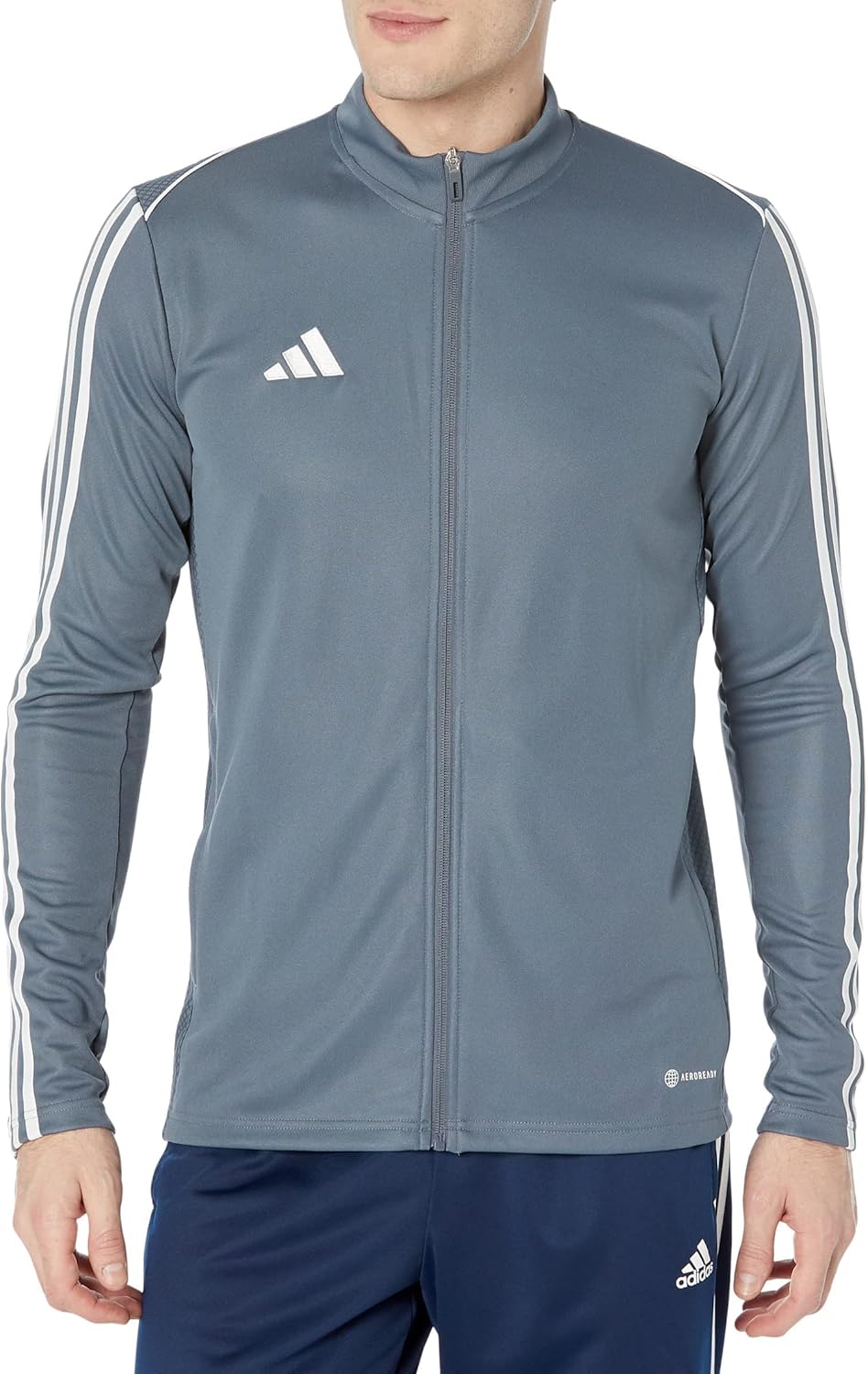 adidas Mens Tiro Jacket - Slim Fit Training Zip Track Jacket