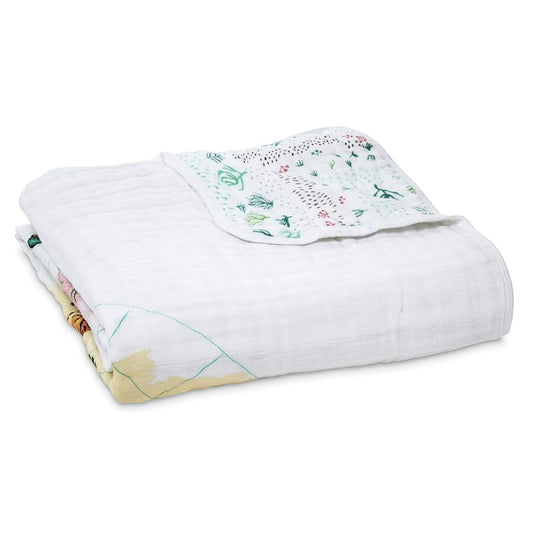 aden + anais Cotton Muslin Baby Blanket for Newborns and Toddlers