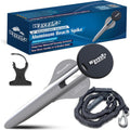 Patented Aluminum Spike Beach Anchor for Boats and PWCs - Secure