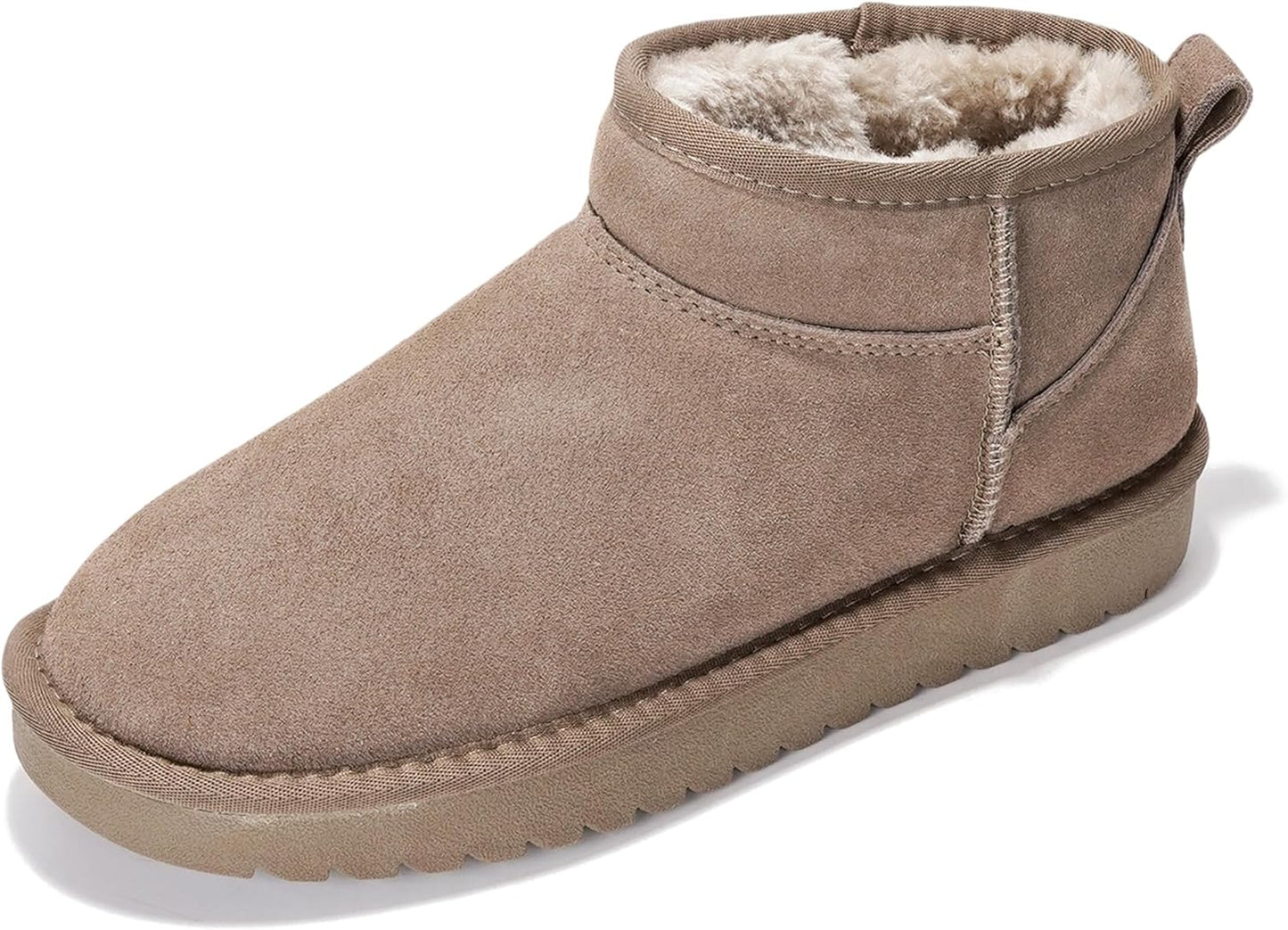 Project Cloud Genuine Suede Ankle Boots for Women - Stylish Comfort