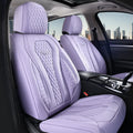 Coverado Seat Covers Front Seats - Luxury Purple Leatherette