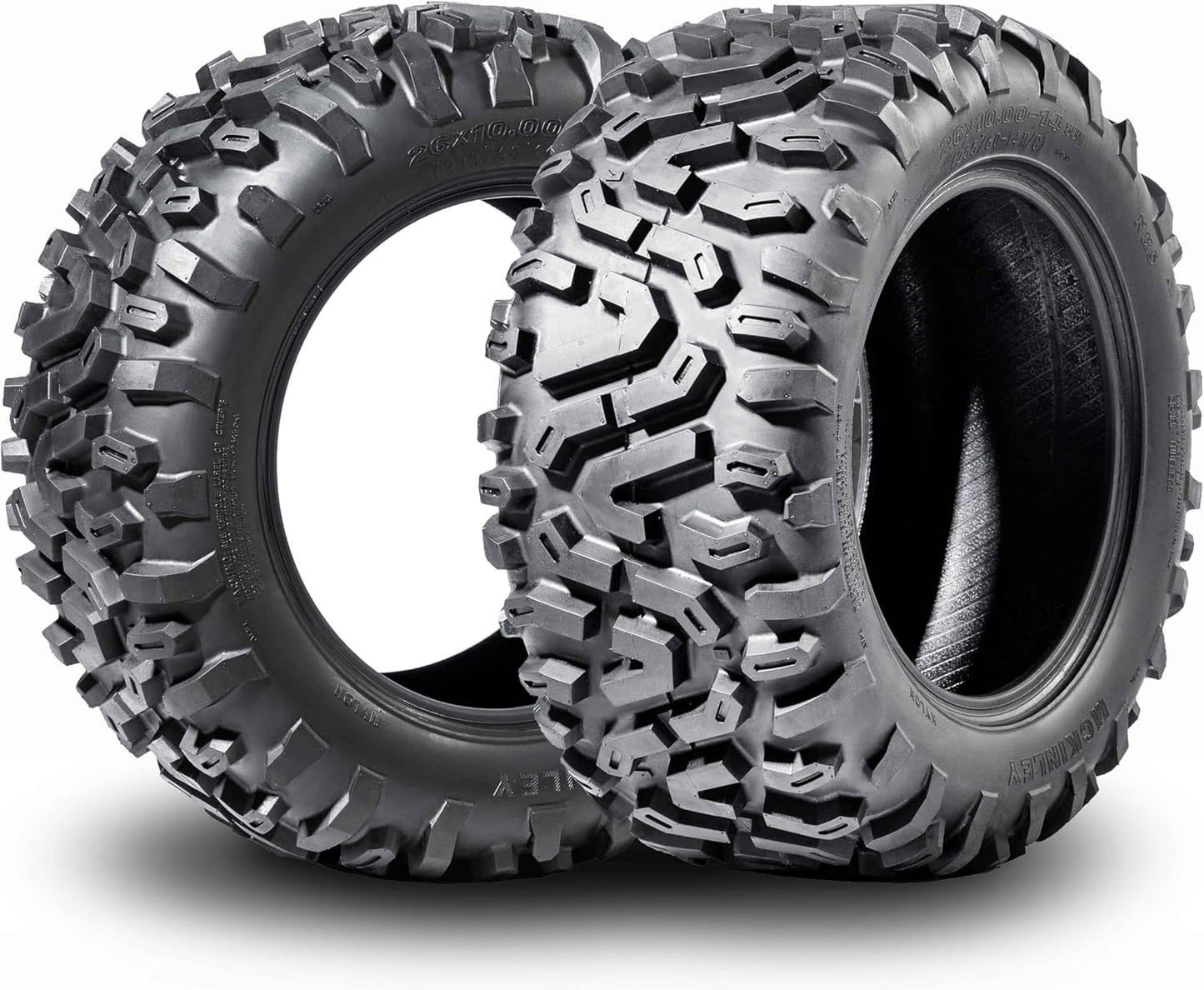 MCKINLEY UTV ATV Tires 27X11-14 6-Ply Super Trail Performance