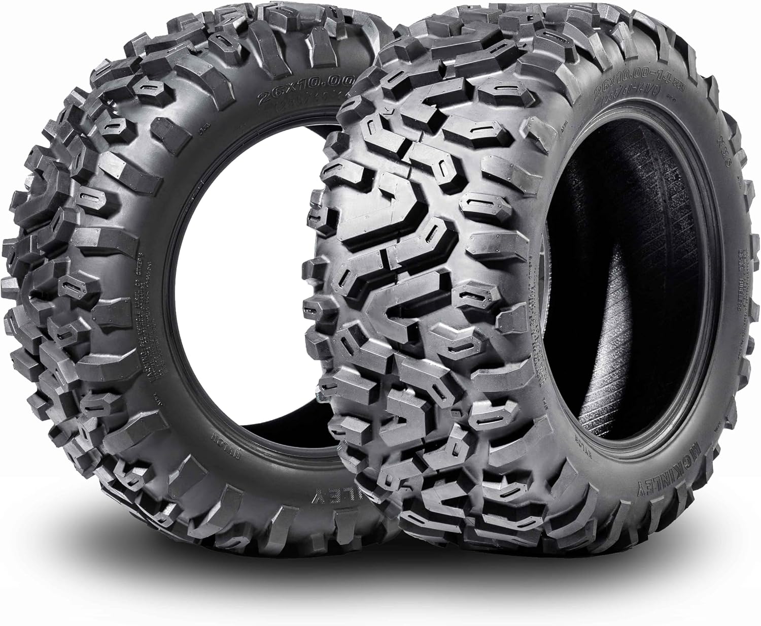 MCKINLEY UTV ATV Tires 27X11-14 6-Ply Super Trail Performance