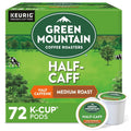 72 Count Half Caff K-Cup Pods by Green Mountain