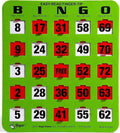 Regal Bingo Shutter Slide Bingo Cards 8 x 9 - Easy Read Bulk Pack