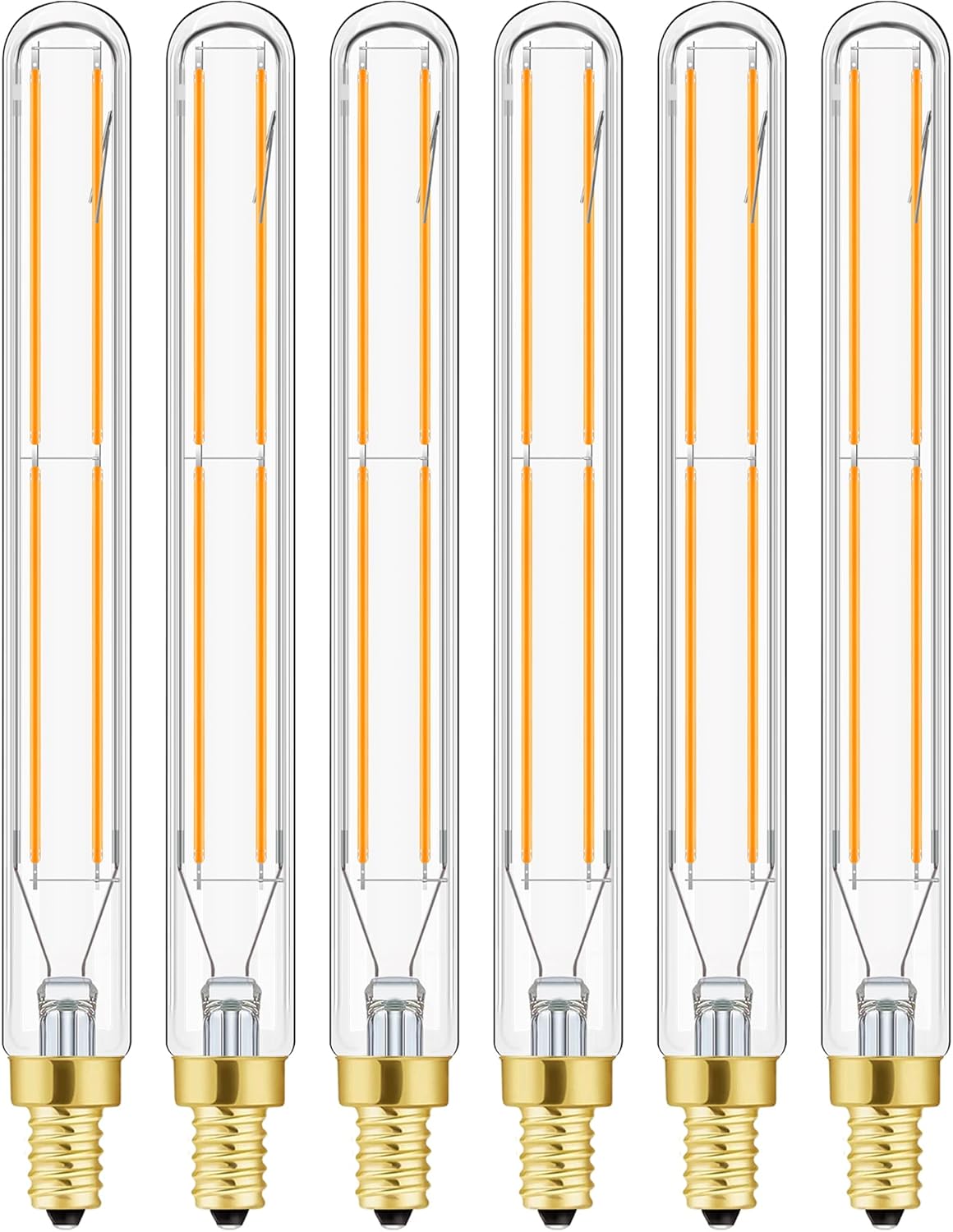 Leools E12 LED Tube Bulbs for Dimmable Antique Lighting Needs