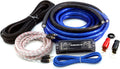 KnuKonceptz Bassik 0 Gauge Complete Amplifier Installation Kit - Clean