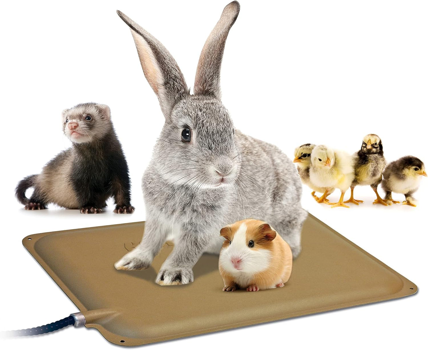 Outdoor Heated Pad for Small Animals - Safe & Durable