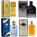 Men Cologne 4-Piece Combo Set with Choco Milano Billion Docetto - Long