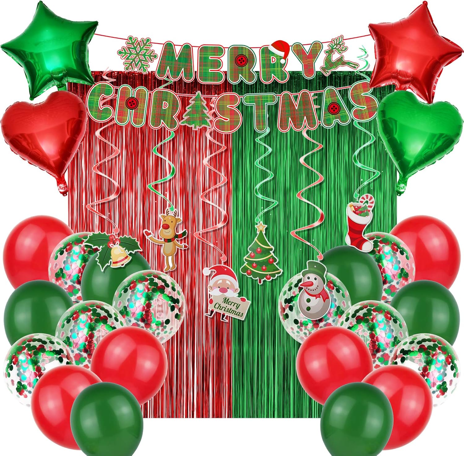 Ultimate Christmas Party Decor Set by Janinus