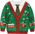 GRAJTCIN Kids Ugly Christmas Sweatshirt - Funny 3D Graphics