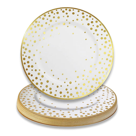 24-Pack Kate Aspen Gold Foil Cheers Placemats: Spillproof & Durable