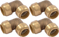 SharkBite 3/4 in 90 Degree Elbow Pack of 4 - Quick Push-to-Connect