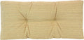 Non-Slip Tufted Bench Cushion 30 in - Comfortable Gripper Pad