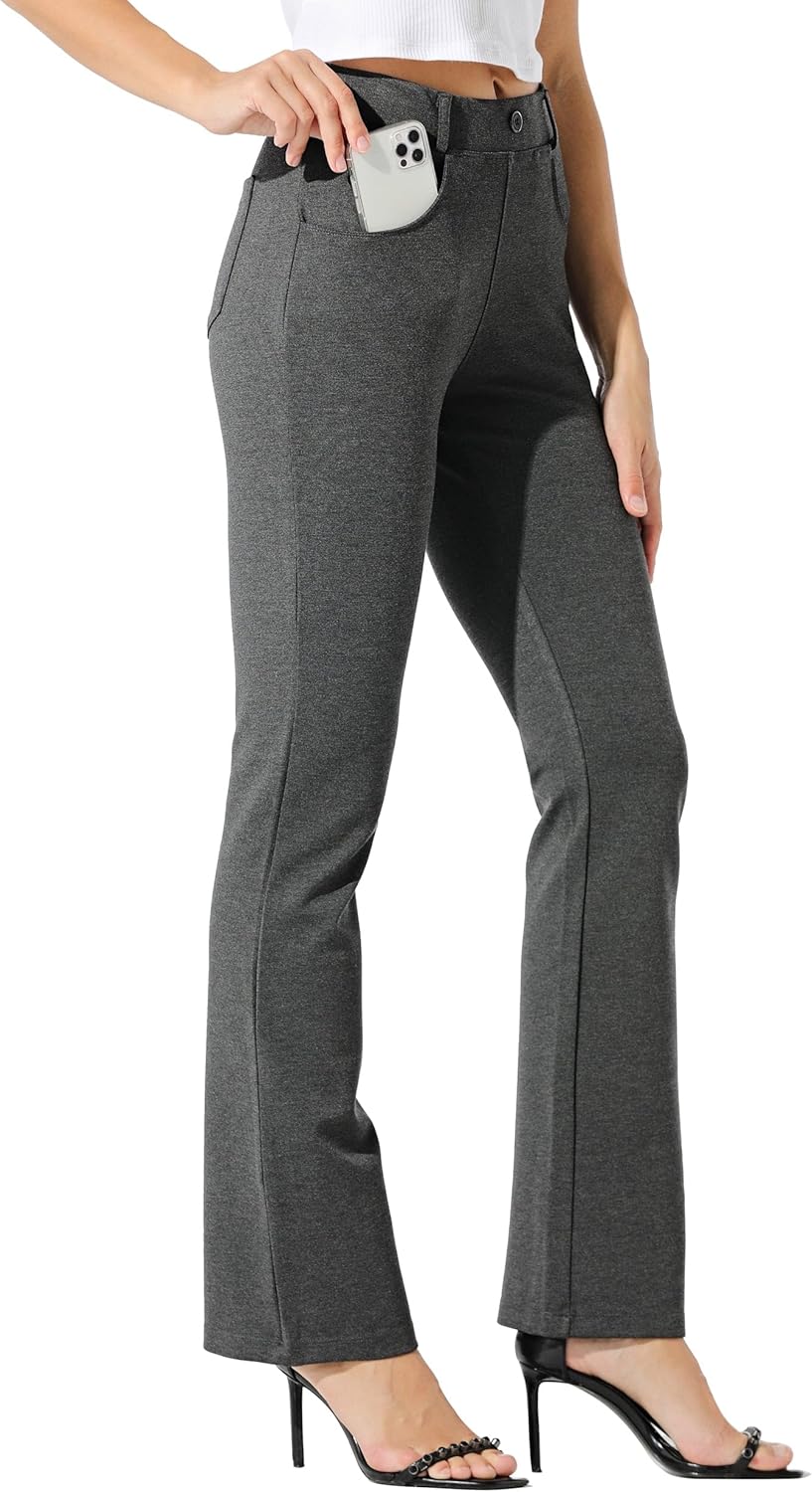Willit Women's Yoga Dress Pants for Work and Casual Wear