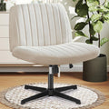 DUMOS Desk Chair No Wheels for Home Office and Vanity Use