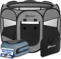 Dog Cat Playpen Indoor Outdoor for Pets Recovery and Travel