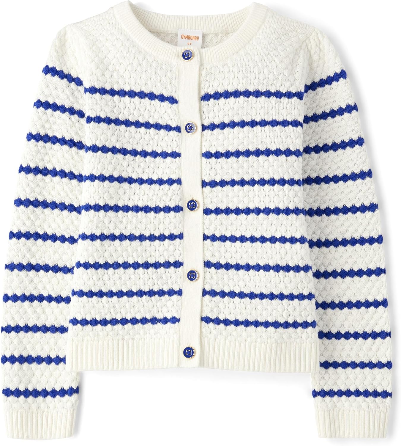 Gymboree Girls Long Sleeve Button Front Cardigan for Toddlers