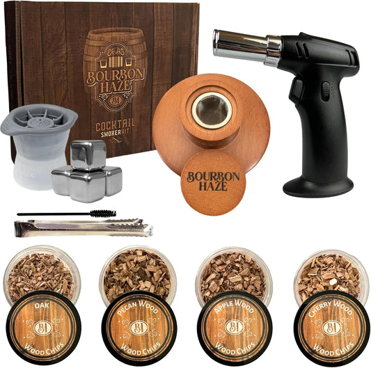 Smoke & Sip In Style: Bourbon Haze Smoker Kit