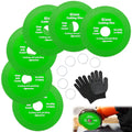HYLEBOR 4 Diamond Glass Cutting Disc - Ultra-Thin Precision for Glass, Jade & Tile