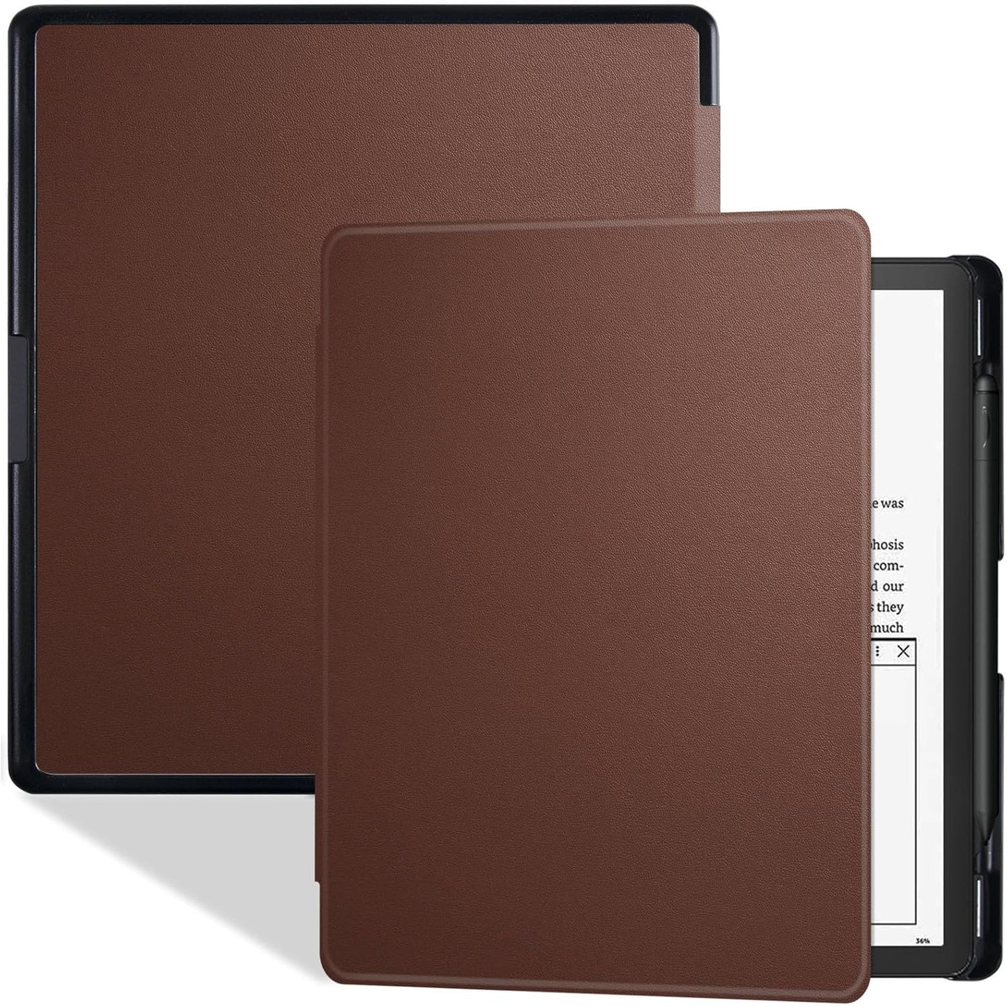 Slim Lightweight PU Leather Case for 10.2 in Kindle Scribe 2022/2024