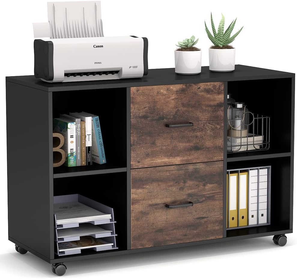 Tribesigns 2 Drawer File Cabinet for Home Office Organization