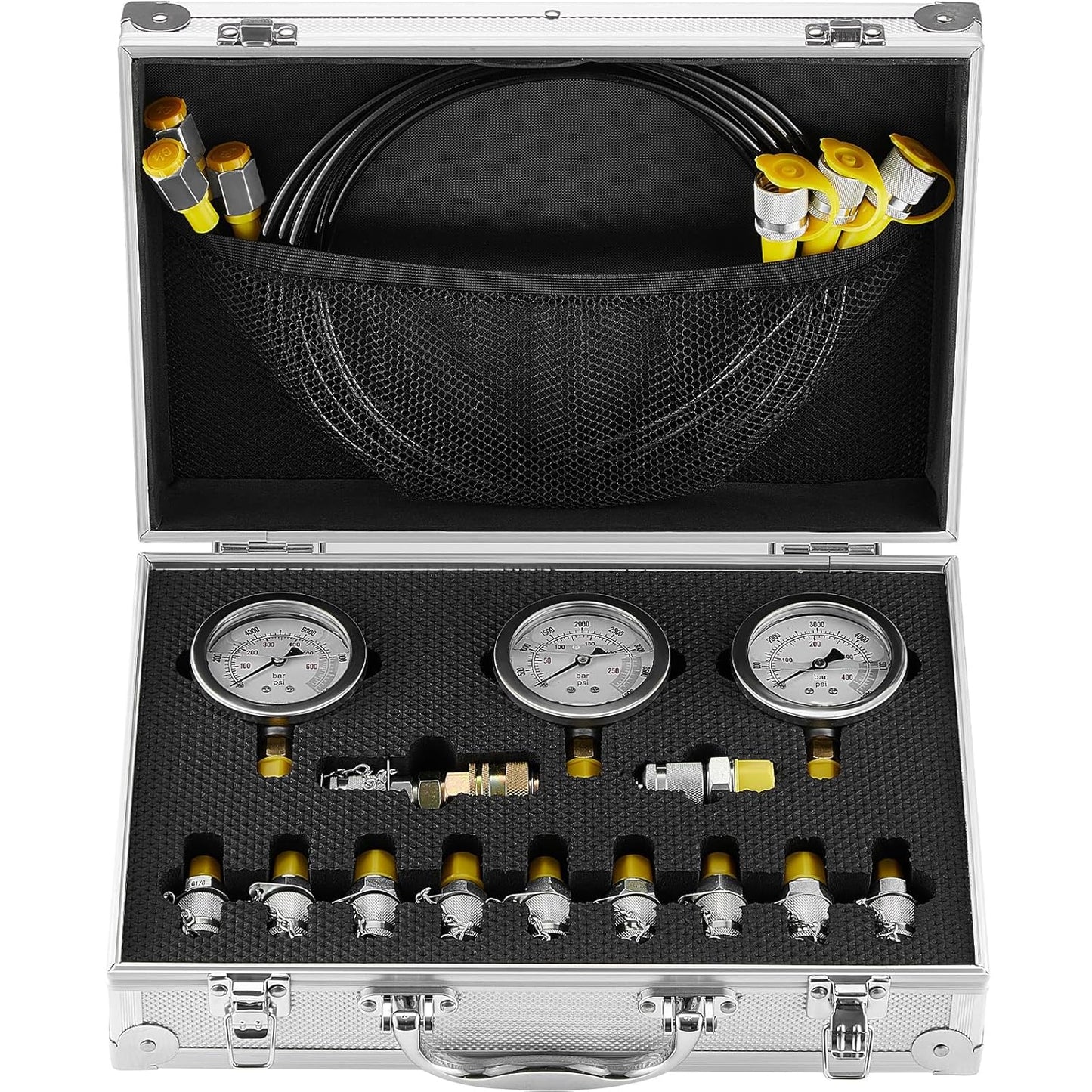 Hydraulic Pressure Test Kit for Excavators and Machinery
