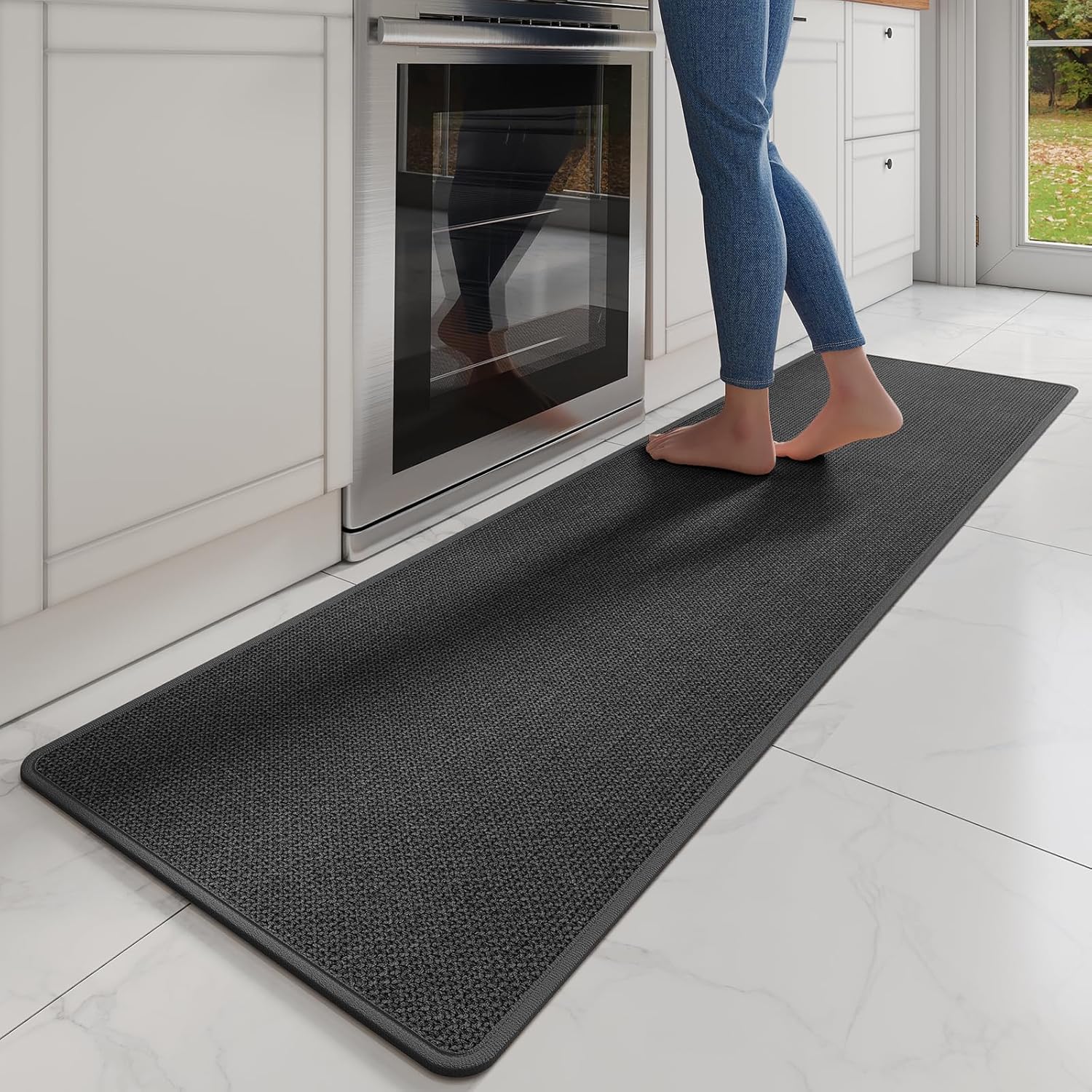 Super Absorbent Kitchen Mats for Floor, Non Slip and Washable