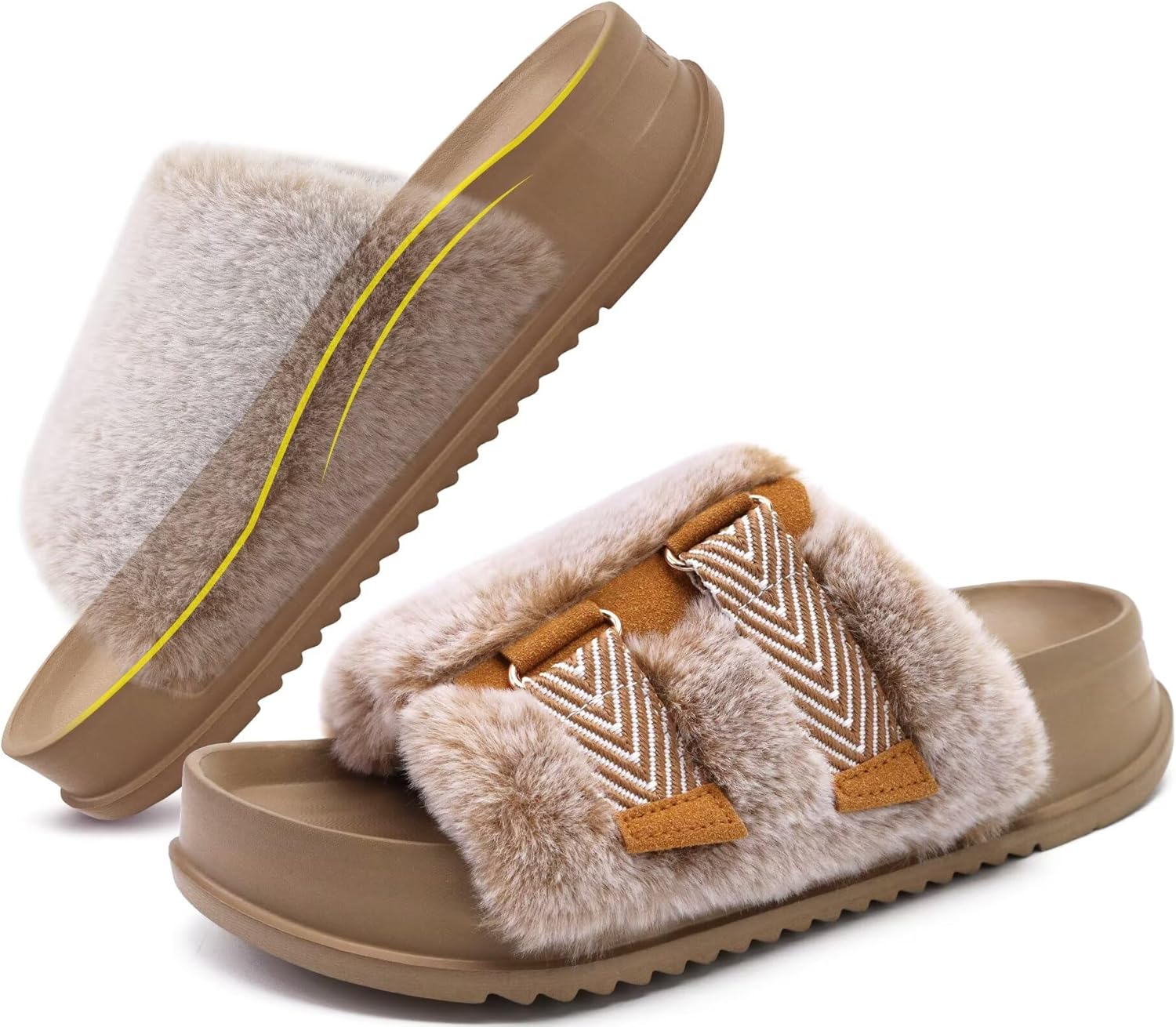 KuaiLu Womens Orthotic Sandals with Adjustable Arch Support