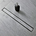 Neodrain 54-In Linear Shower Drain with Tile Insert Grate - Sleek