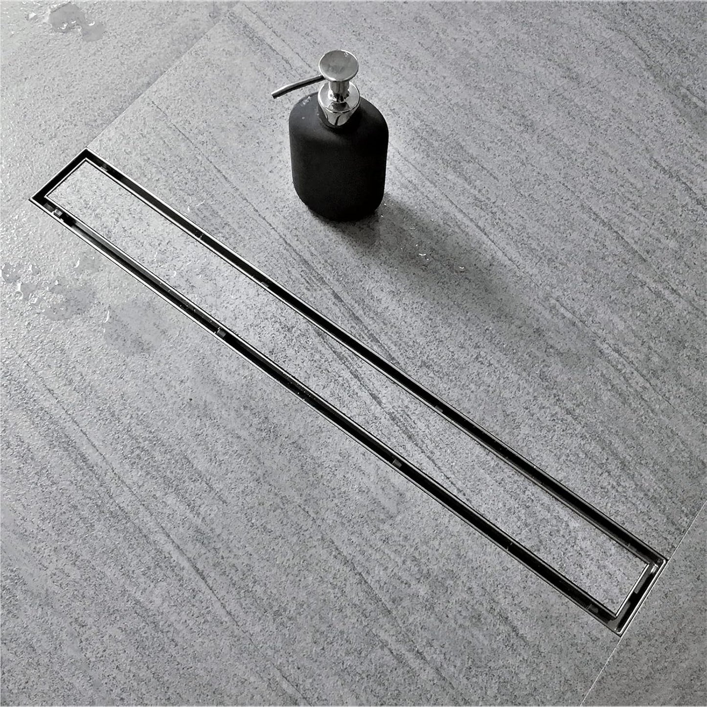 Neodrain 24-Inch Linear Shower Drain with Tile Insert Grate