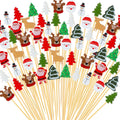 Hushee 400 Pcs Festive Cocktail Picks - Holiday Party Decor