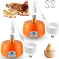 Enhon Chicken Coop Heater 2 Pack - Smart Temperature Control