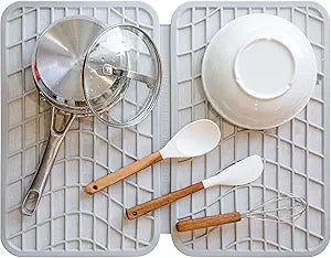 Stone Dish Drying Mat for Kitchen Counter - Quick Drying Pad