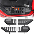 Metal Front Door Pocket Storage Box for Jeep Wrangler JL JLU - 2PCS