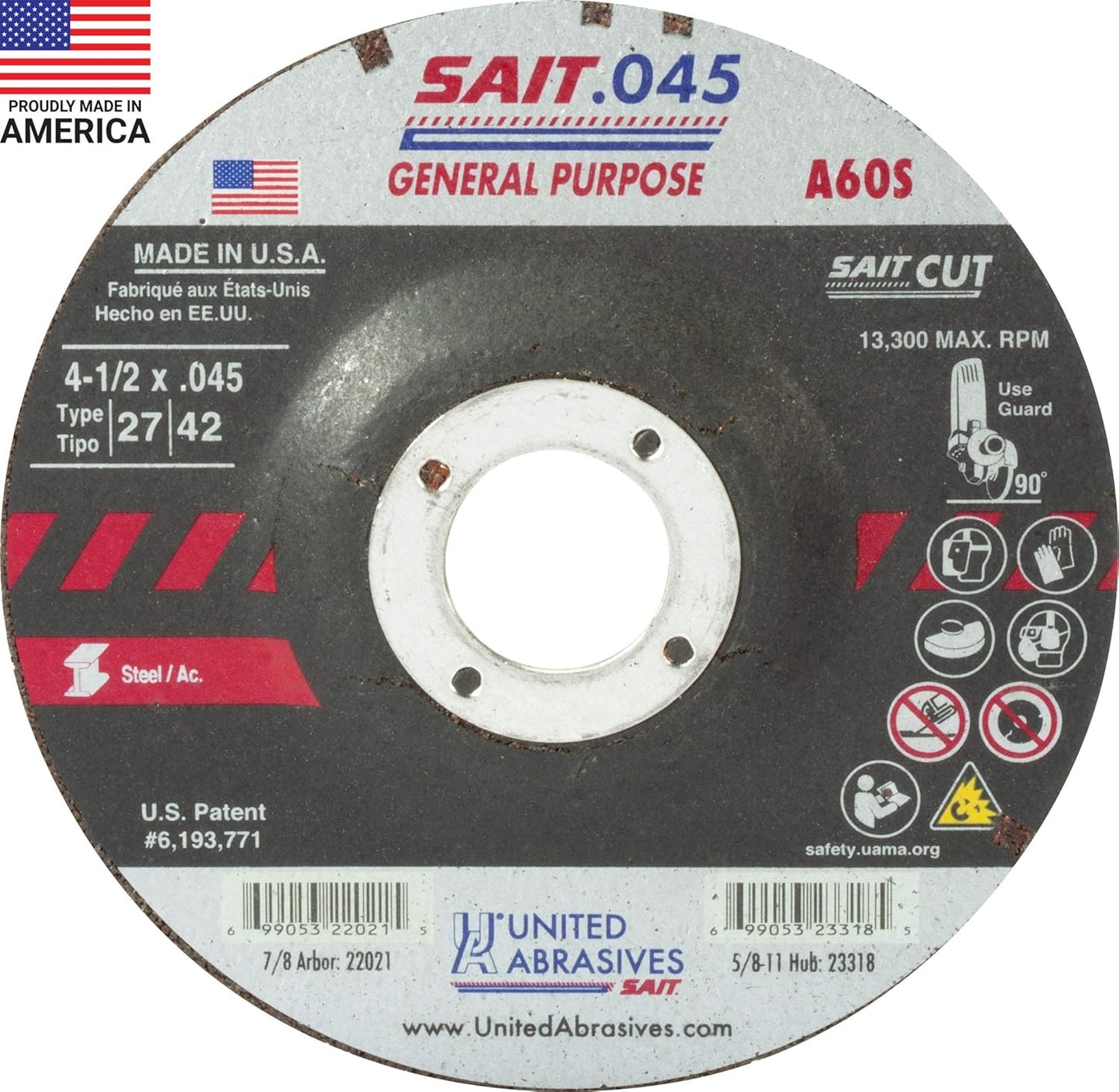 General Purpose Cut-Off Wheels for Metal by United Abrasives