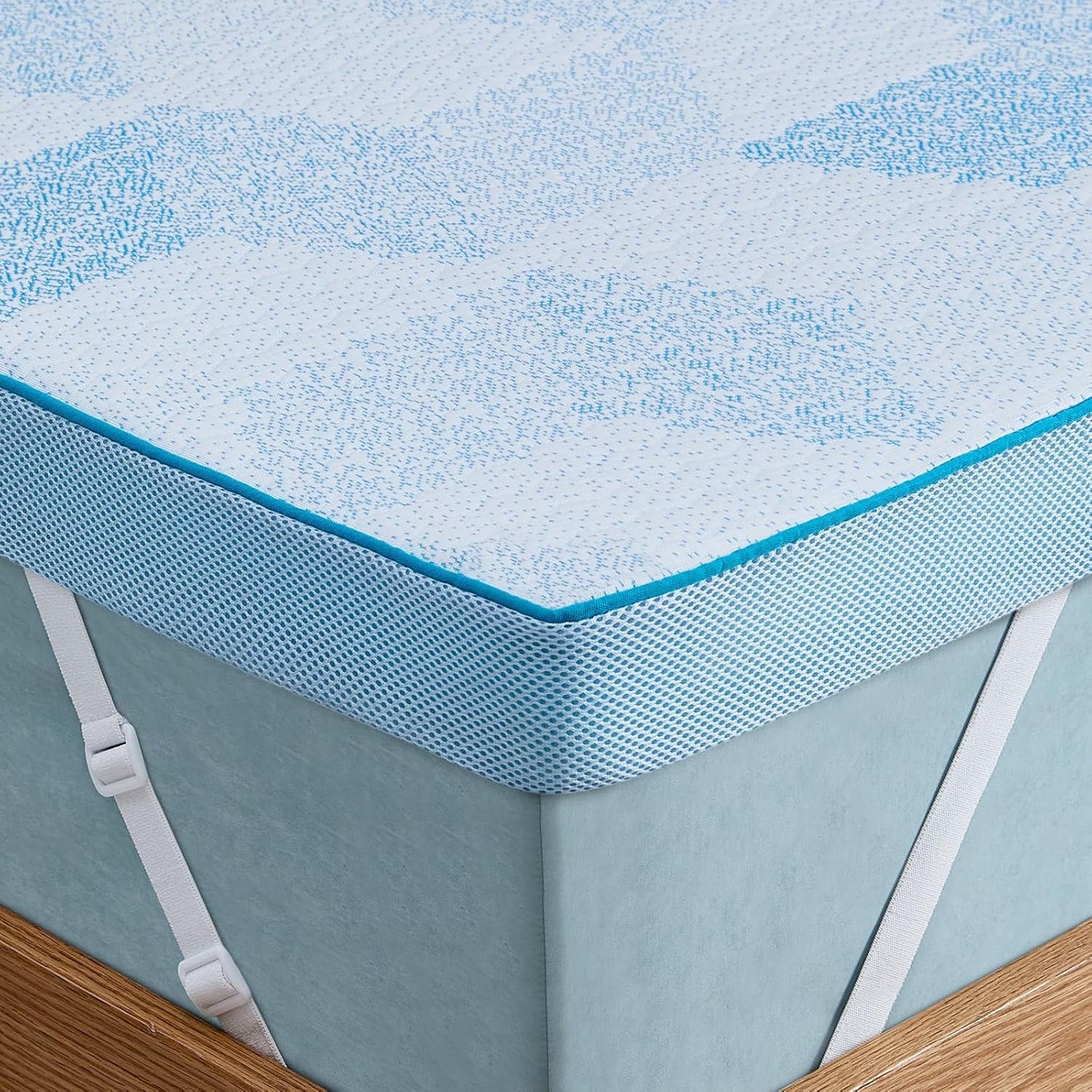PERLECARE Firm Mattress Topper Full - 3 Inch Cooling Comfort