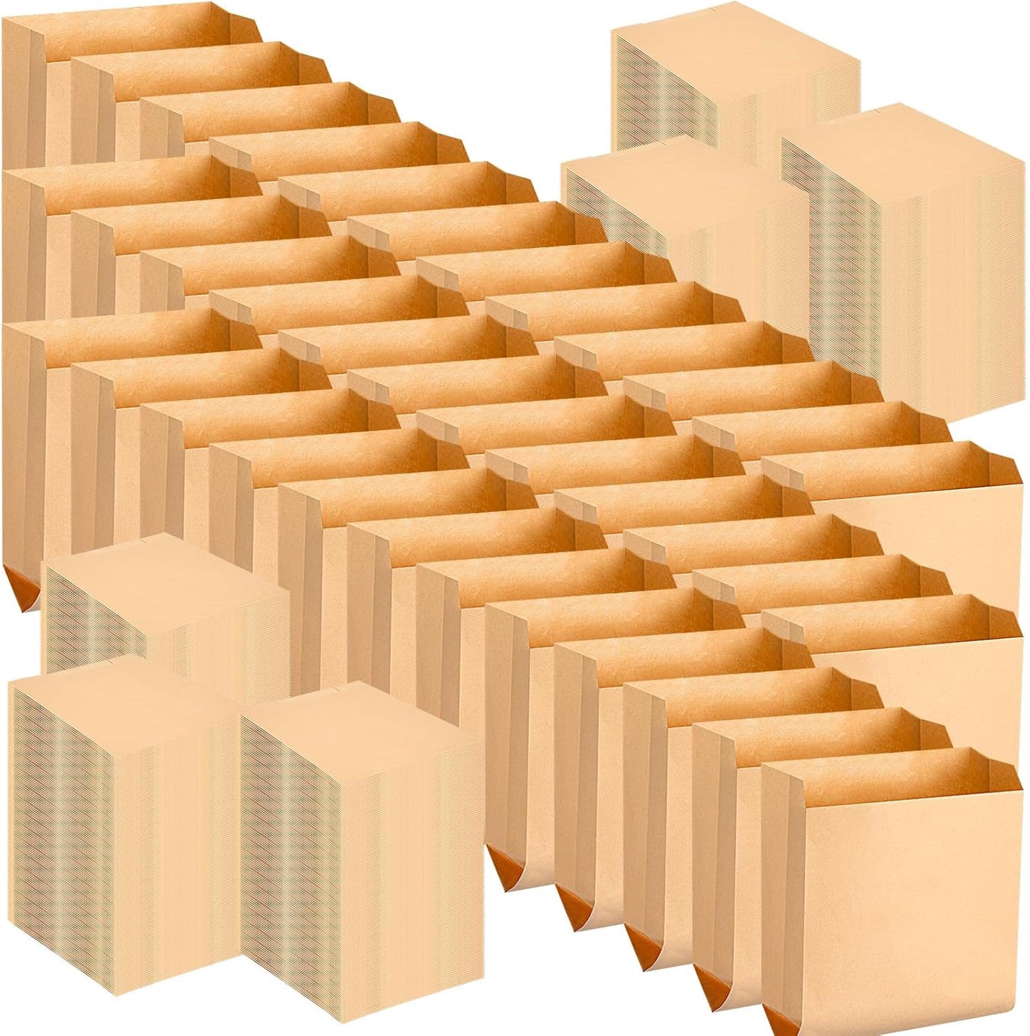 400 Pcs Waxed Kraft Feminine Hygiene Liner Bag for Cleanliness