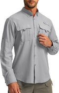 Men's Sun Protection Fishing Shirt UPF50+ Button Down (Style MCRJ)