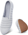 Knit Women's Ballet Flats - Foldable Breathable Comfort