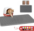 Cat Litter Mat 46in x 35in Small Litter Trapping Mat - Waterproof