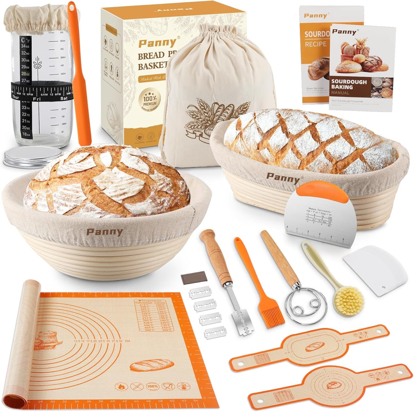 Panny Sourdough Starter Kit for Perfect Bread Baking