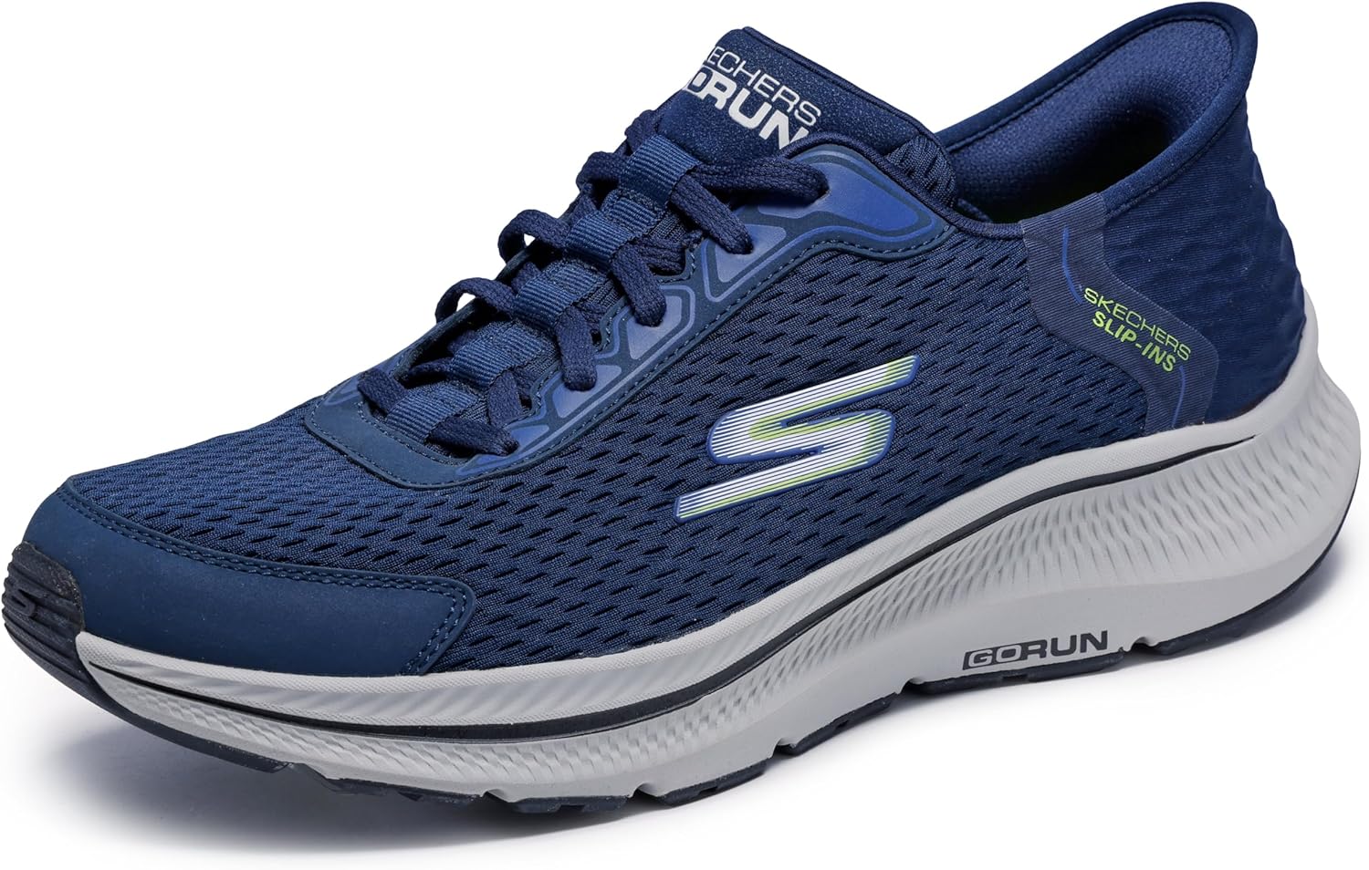 Skechers Mens Go Run Consistent 2.0 Slip On Shoes for Comfort