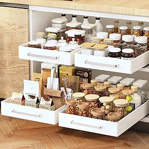 Pull Out Cabinet Organizer for Easy Access and Storage Solutions