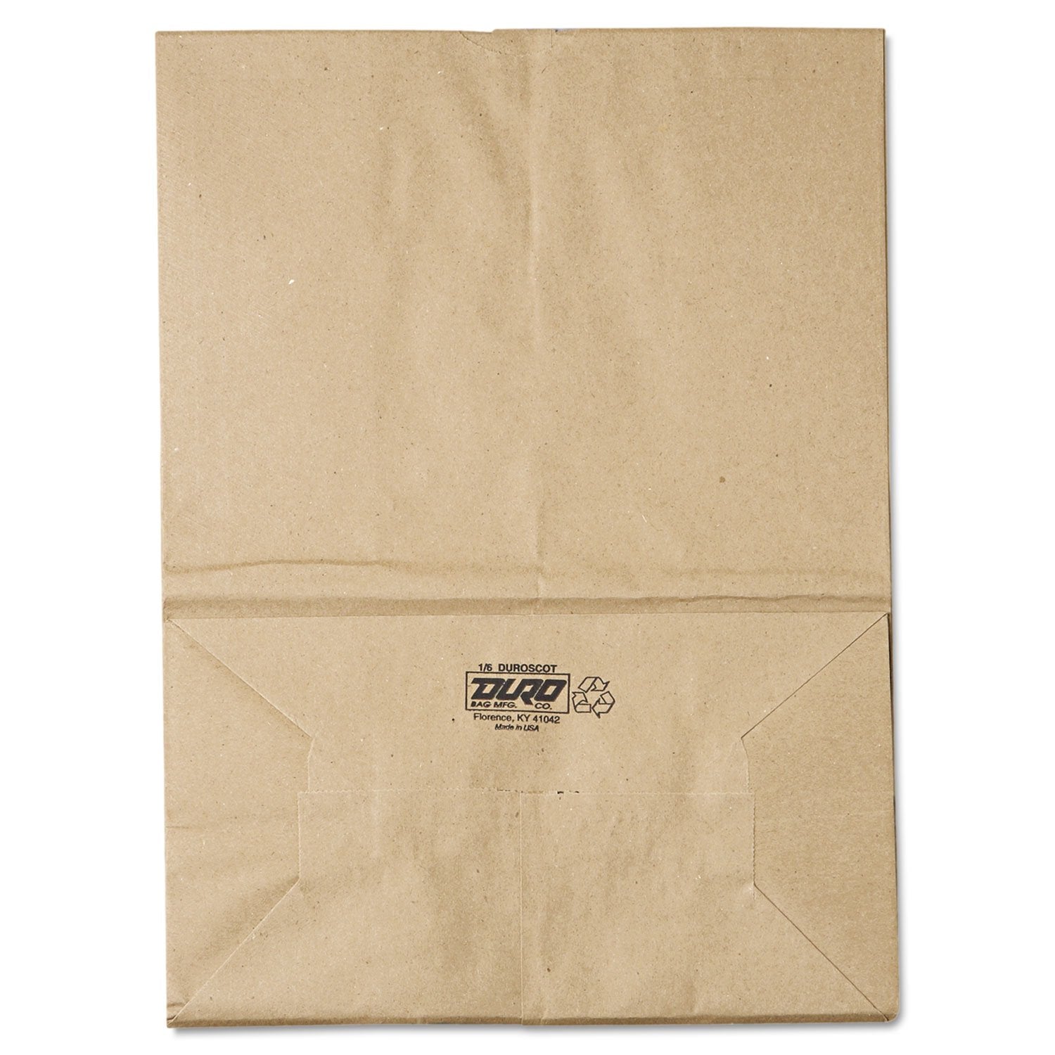 General SK1657 1/6 BBL Paper Grocery Bag - Durable Kraft Bags