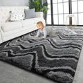 Plush Shaggy Rugs for Comfortable Living Room and Bedroom Design