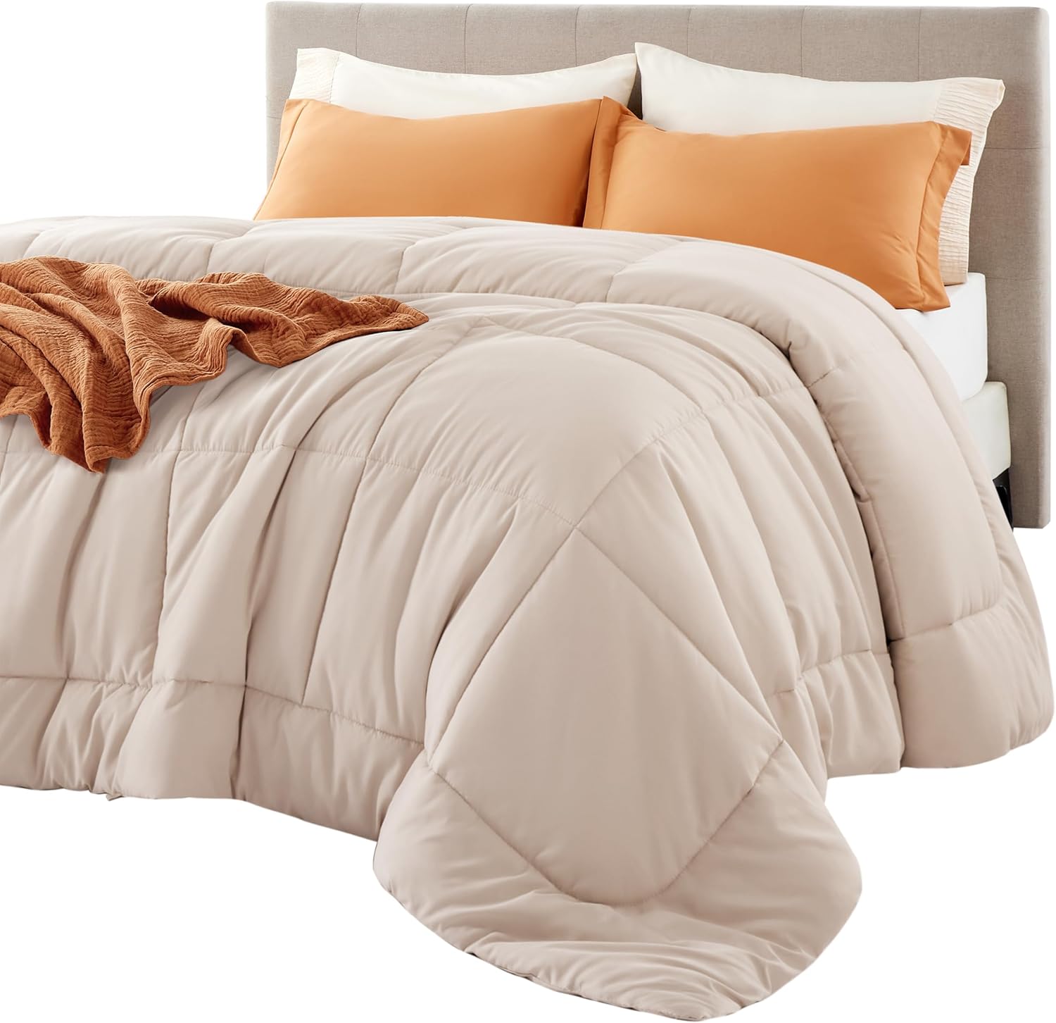 Bedsure Comforter Duvet Insert - All Season Queen Plus Size